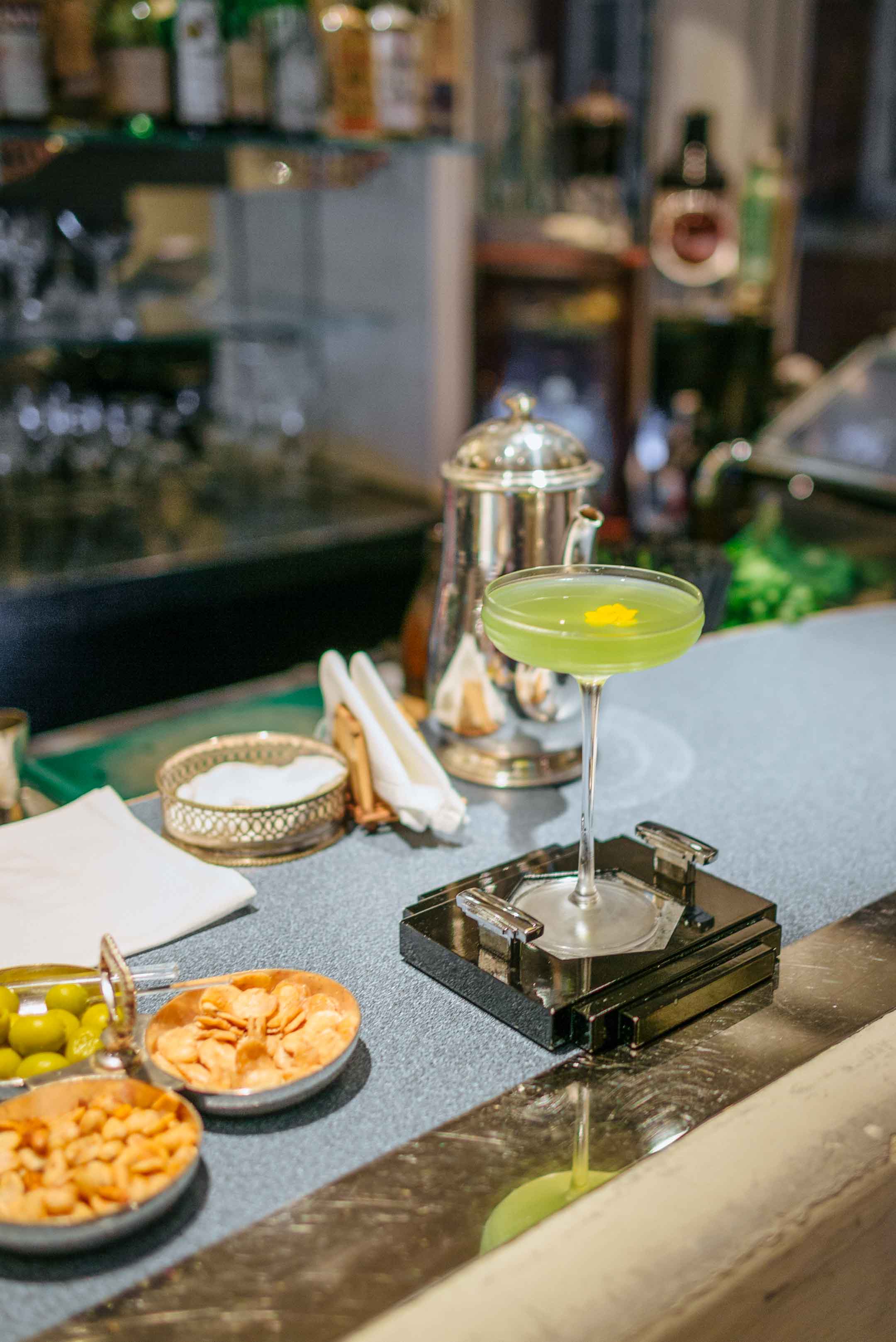 The American Bar in London at The Savoy Hotel for cocktails