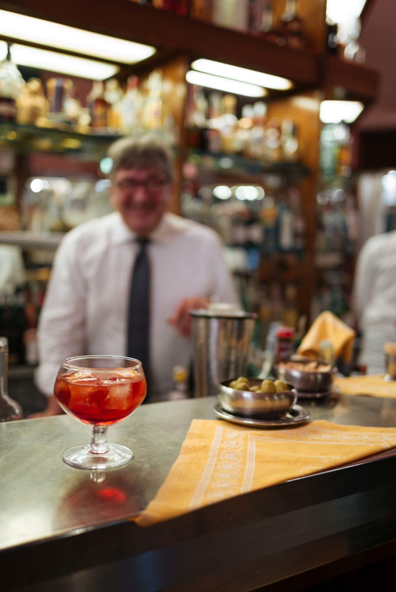 Visit Bar Basso in Milan, where the Negroni sbagliato was invented 