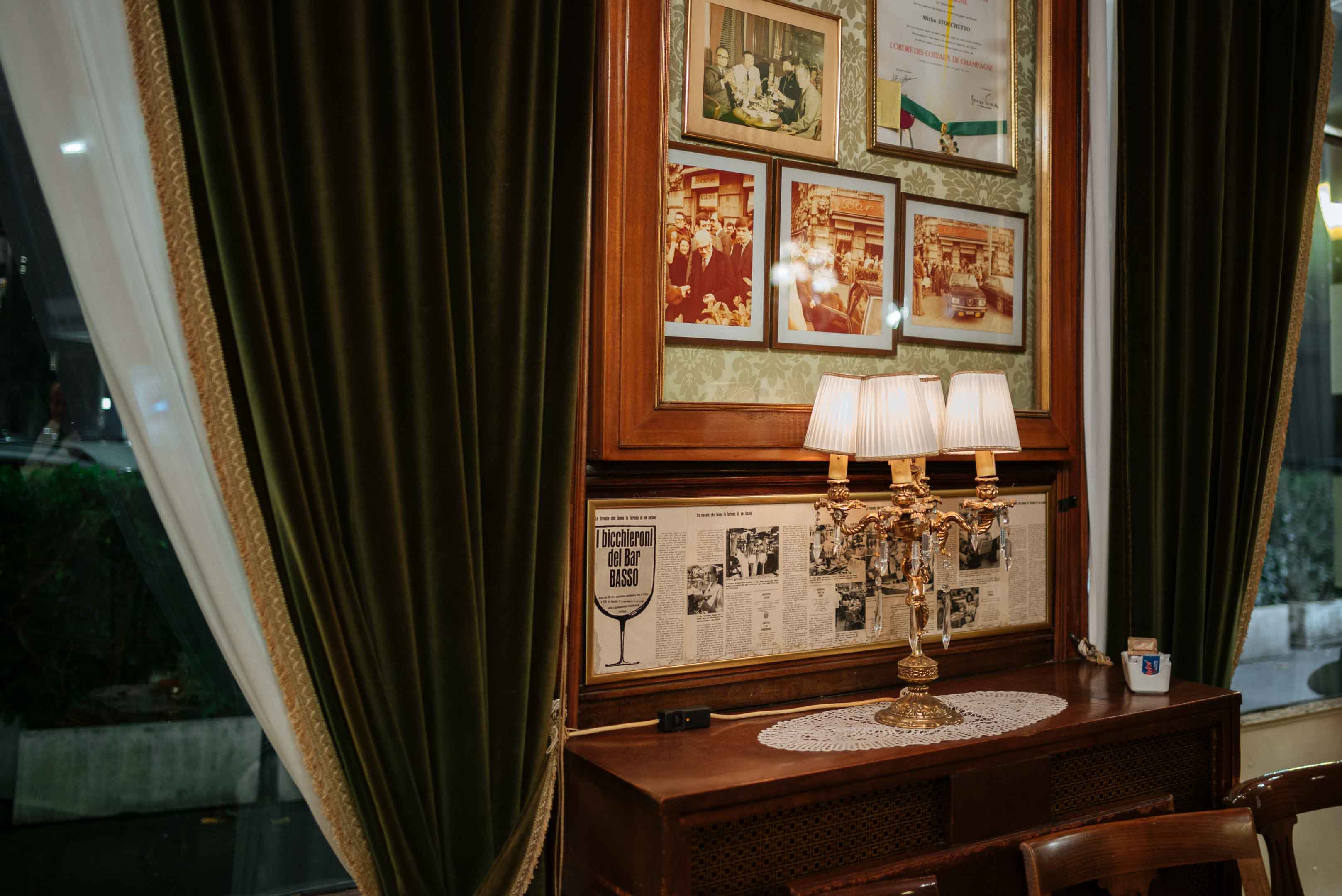 Visit Bar Basso in Milan, where the Negroni sbagliato was invented 