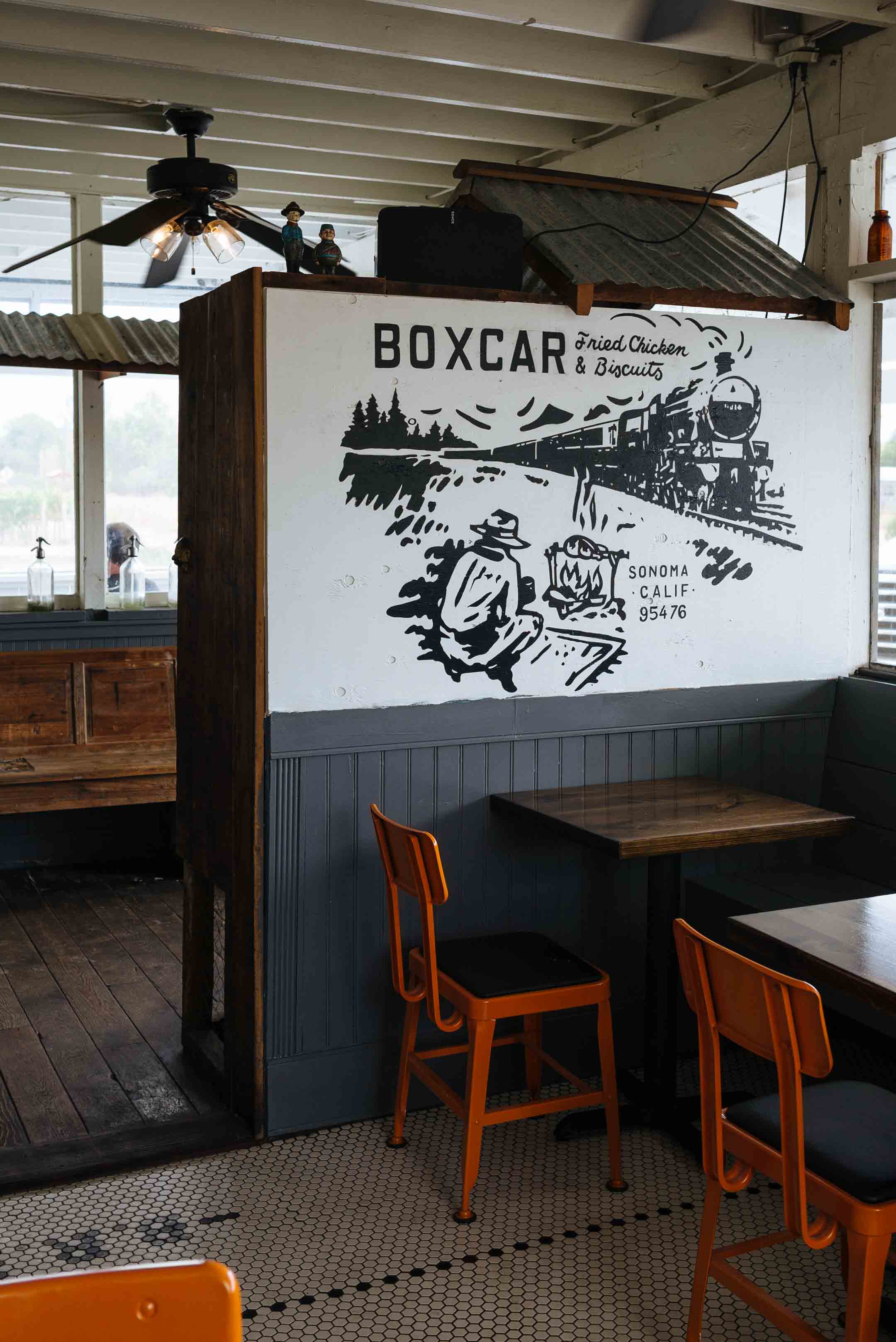 Try Boxcar Fried Chicken restaurant in Sonoma 