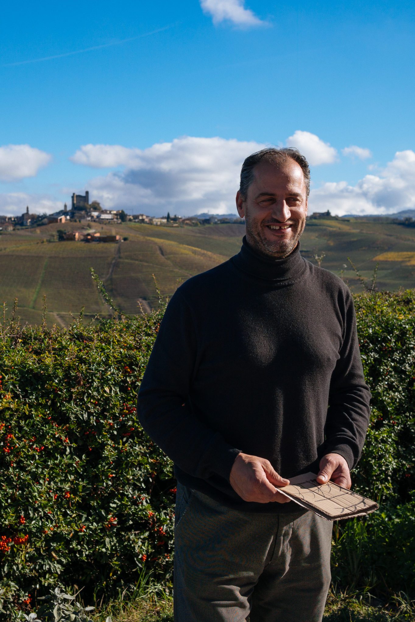 Winemaker Elio Sandri in Barolo gives us a tour of his small production natural wine winery