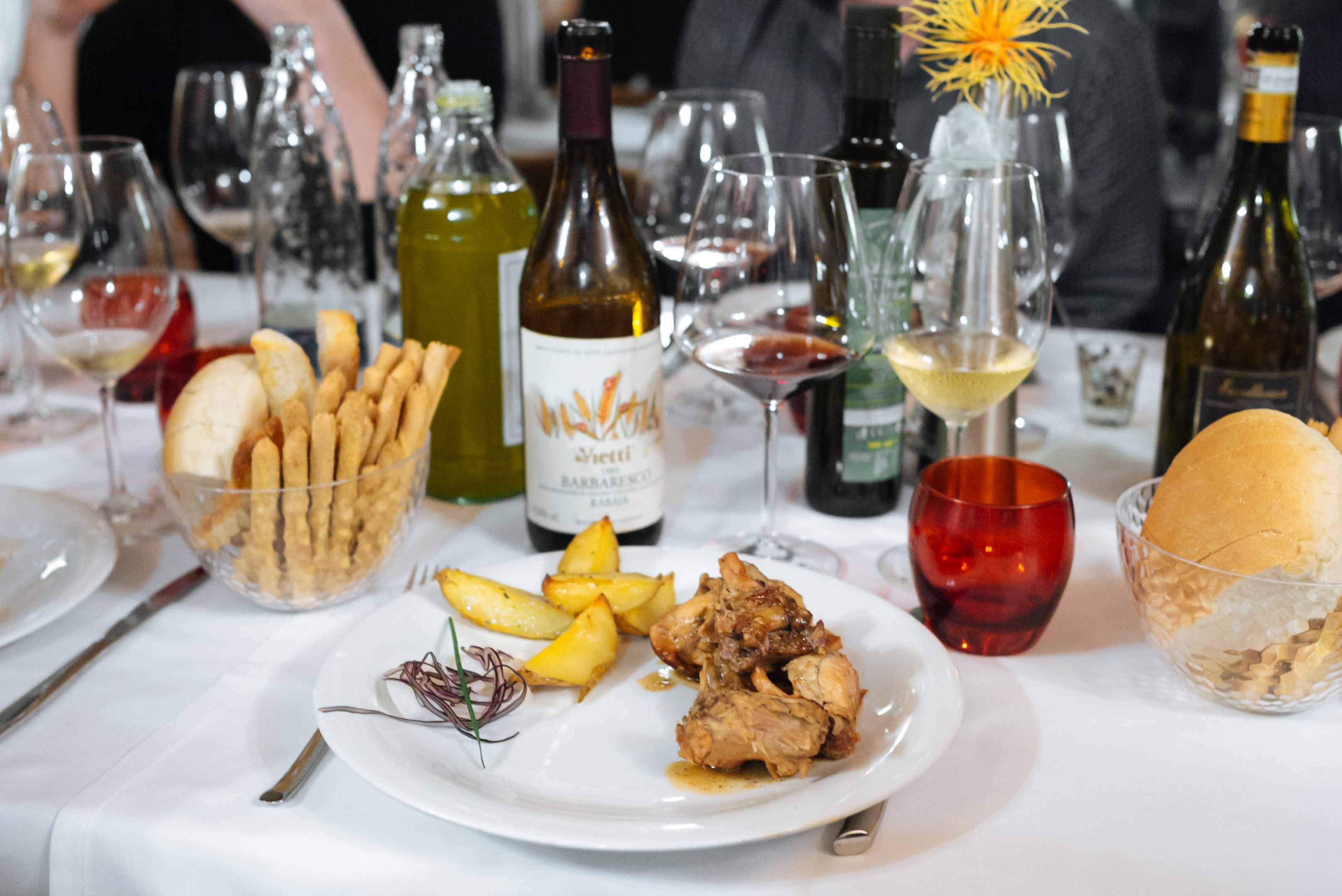 Dinner with the Vietti Family at Locanda Cortiletto in Alba Italy