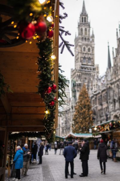 Christmas market in Germany Munich