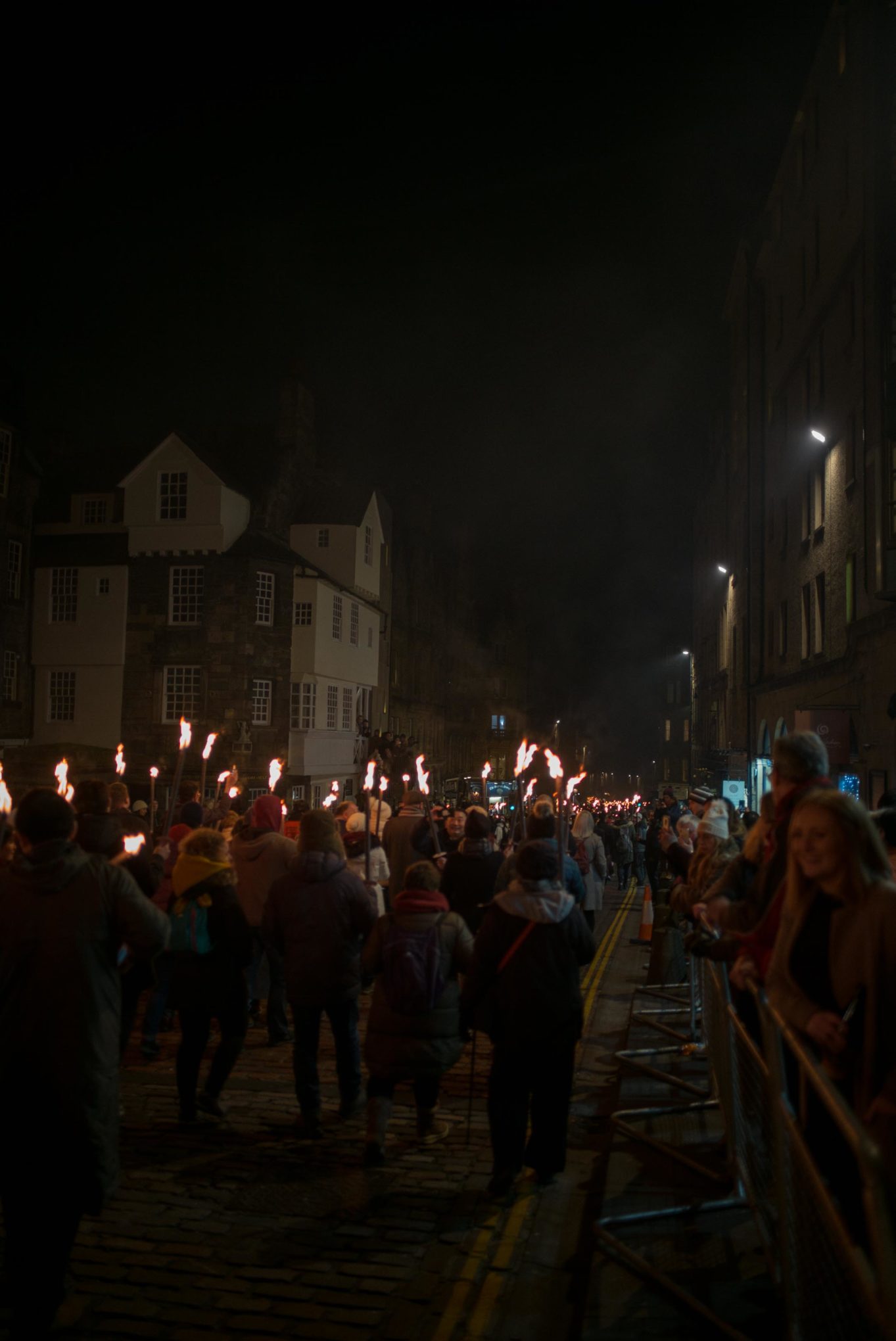 Hogmanay festivities start with the torch-lit procession, The Taste Edit