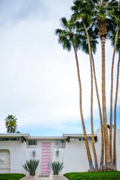 The Taste Edit takes you behind the Instagram photo sensation That Pink Door in Palm Springs. Explore the interior decor in this mid-century Palm Springs house.
