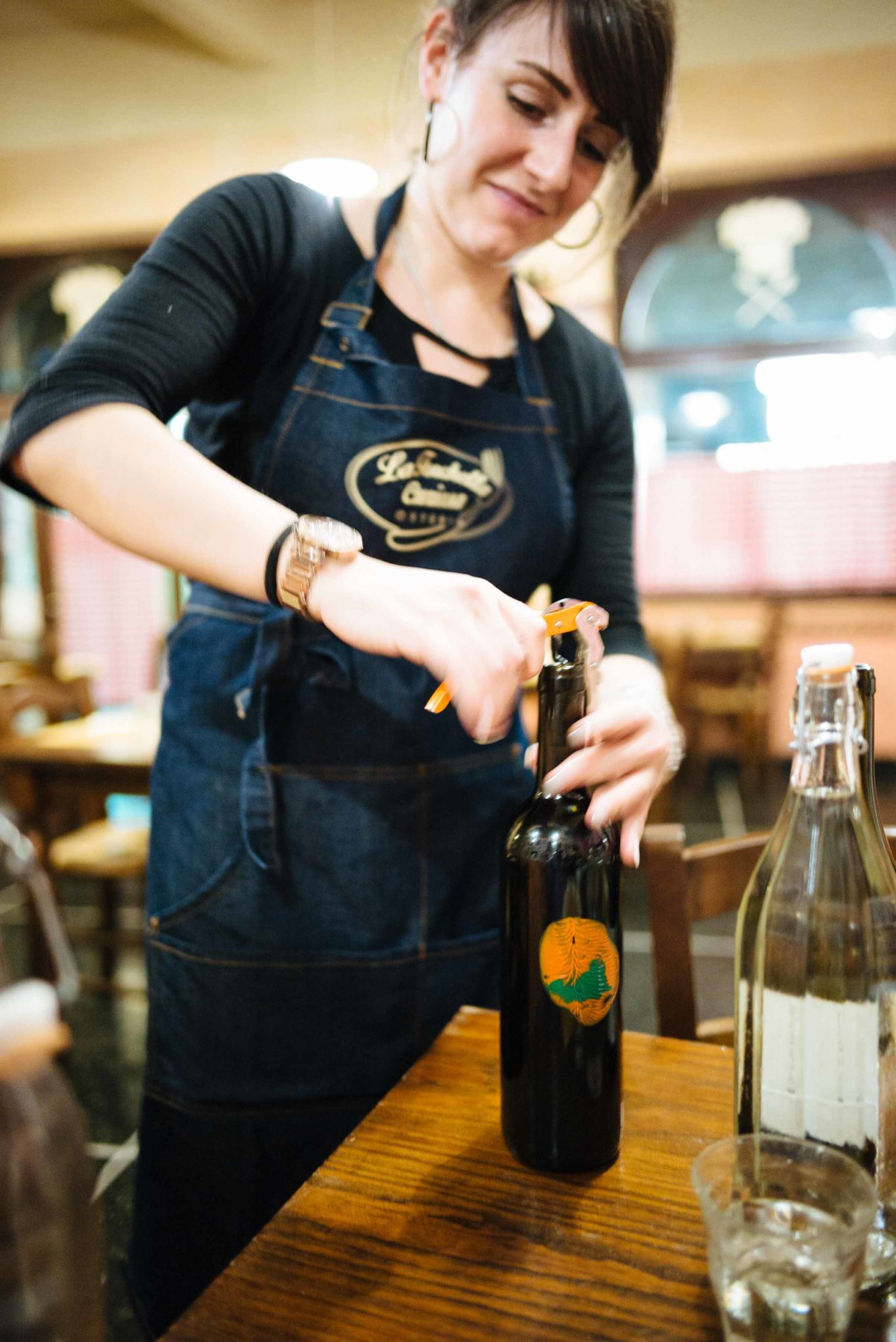 The Taste Edit recommends eating at Forchetta Curiosa restaurant in Genova Italy where to find italian natural wine