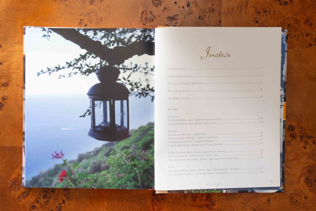 Mamma Agata Cookbook from the Amalfi Coast Index 1