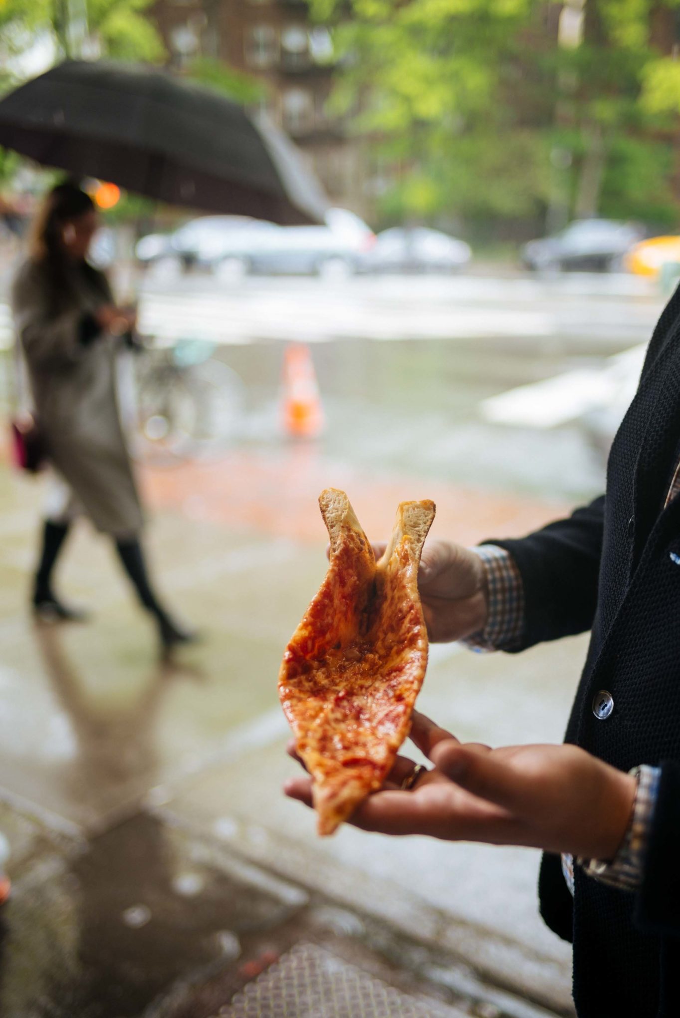 Get a slice at Joe's Pizza in New York City