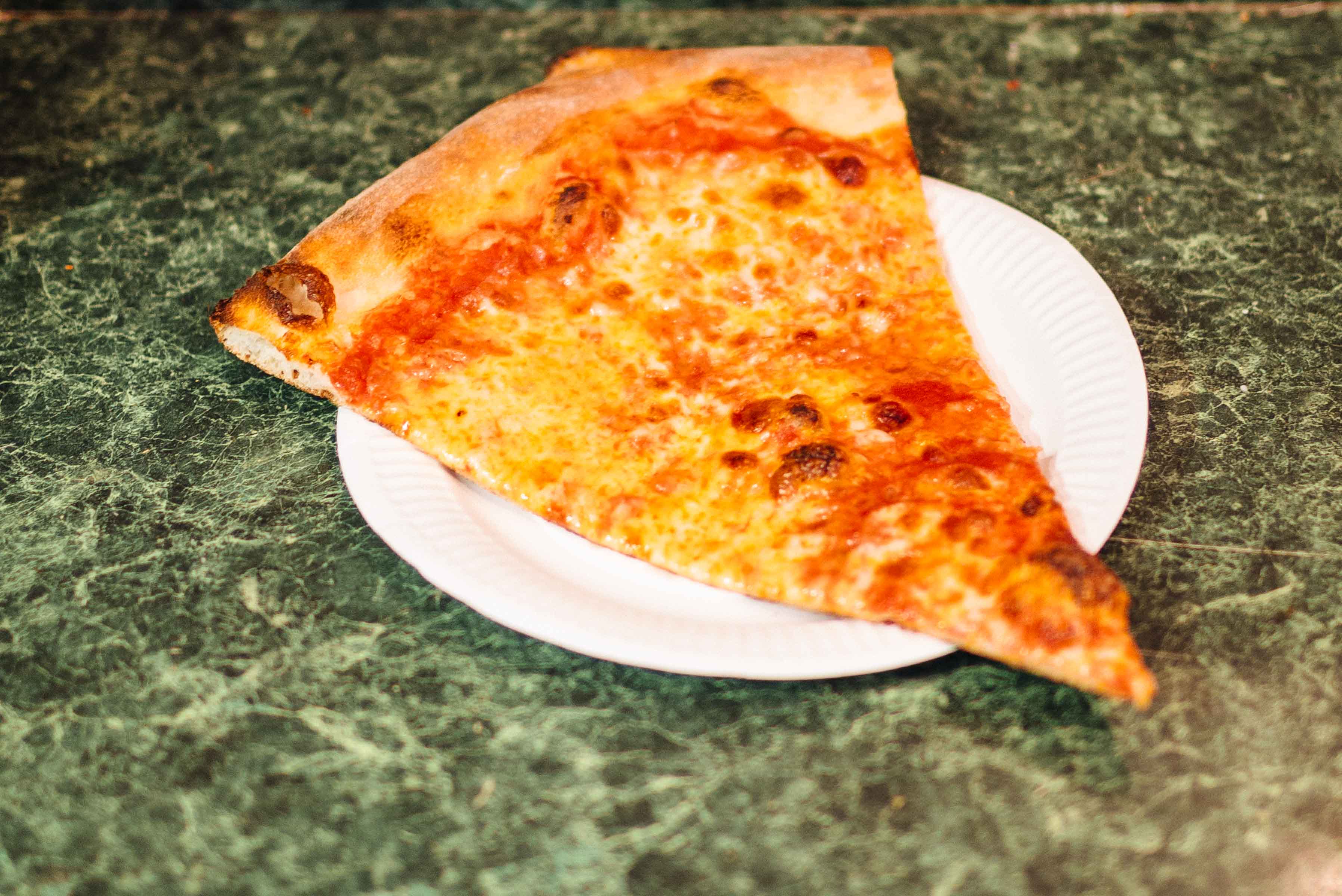 Get a slice of classic NYC pizza at Joe's Pizza - the best pizza in manhattan