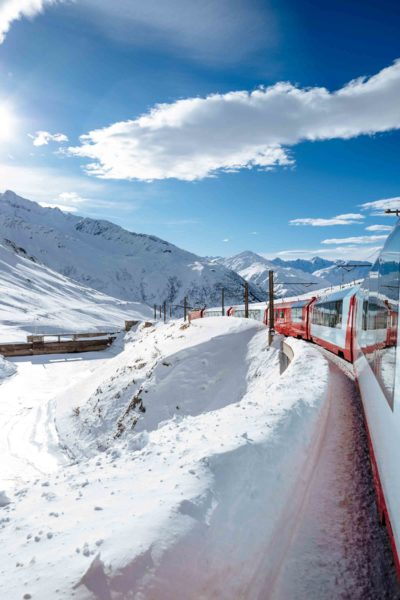Glacier Express: A Luxurious Train Ride through the Swiss Alps
