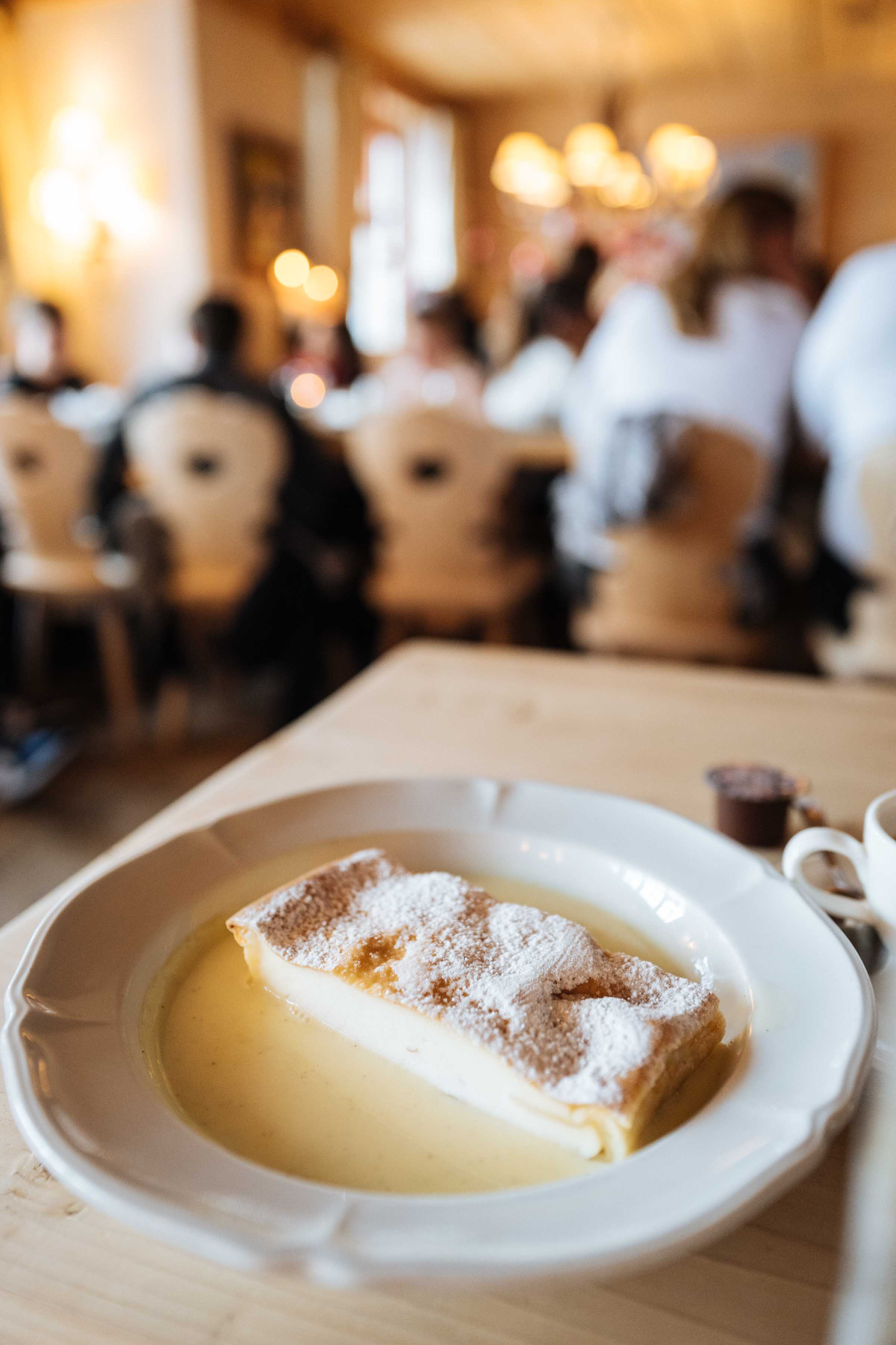 Don't miss the fantastic desserts served at Hohwald in Klosters