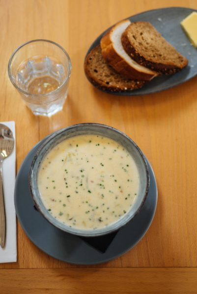 Lock Fyne Oyster's Cullen Skink traditional Scottish soup with smoked fish recipe | thetasteedit.com #recipe #fish #soup #chowder