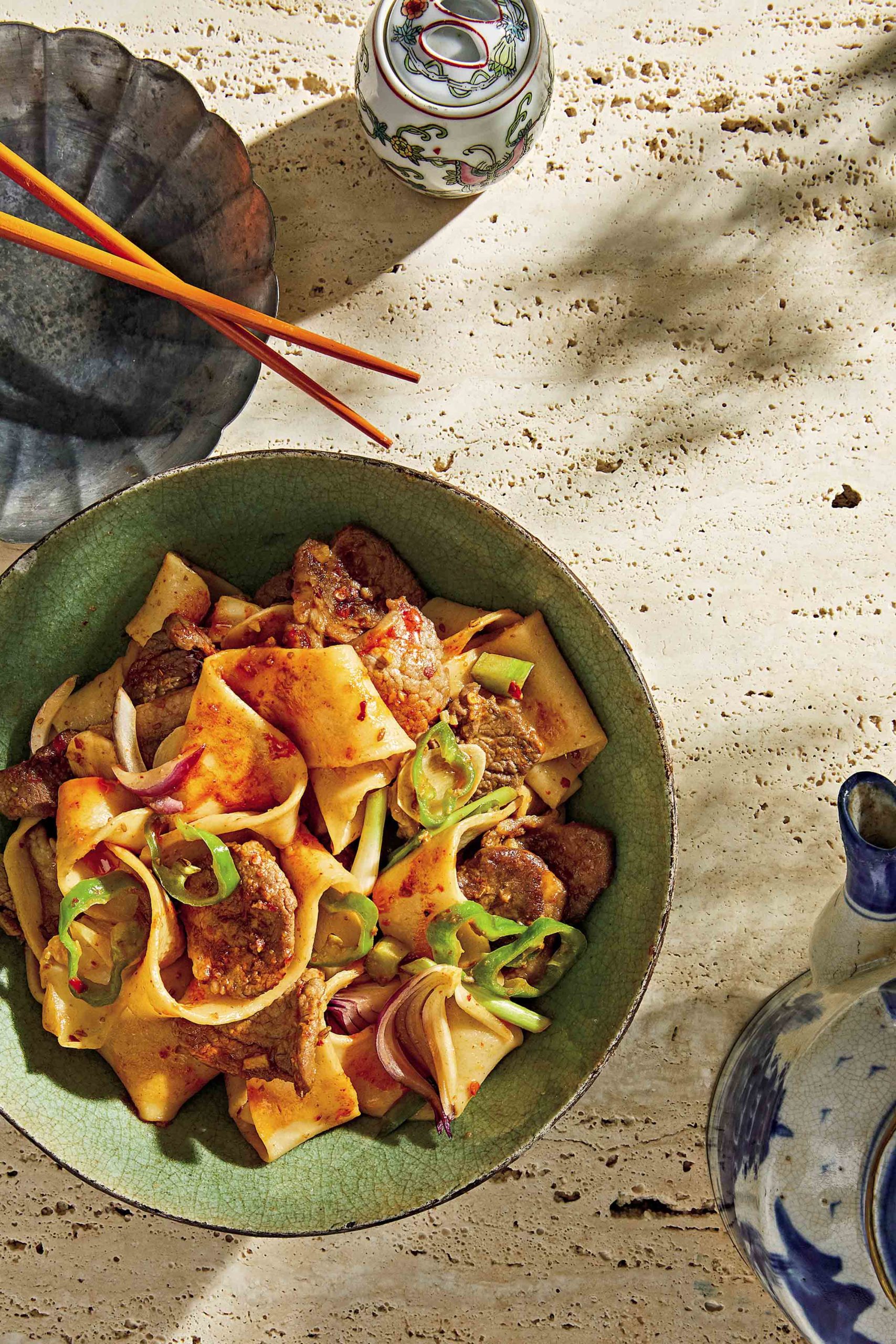Make Spicy Cumin Lamb with noodles from the famous New York City Chinese restaurant Xian Famous Foods