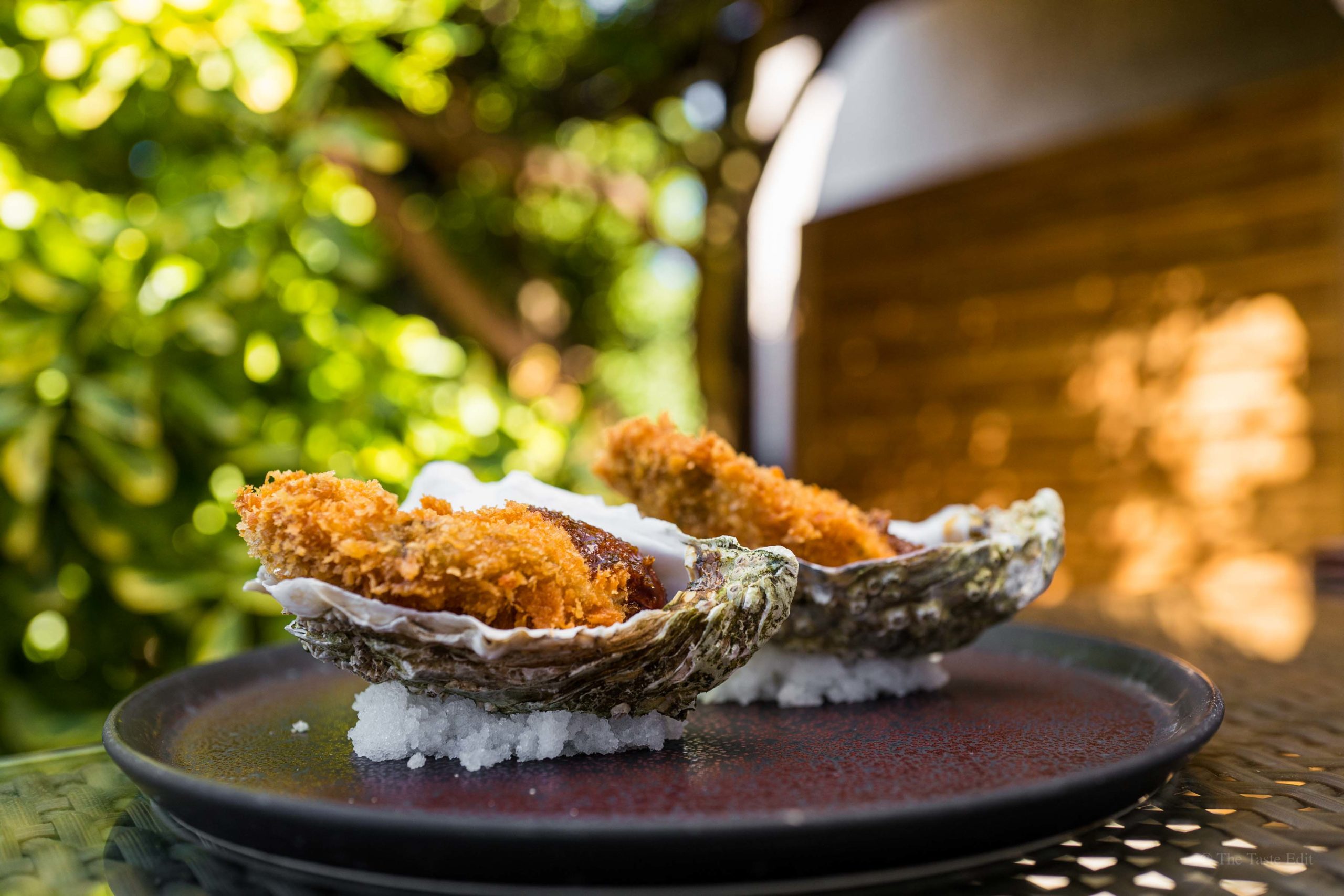 Start with a glass of bubbles and Bissoh’s signature fried oysters, which are the best we have ever had anywhere. Perfectly plump and coated with crispy panko you’ll be tempted to order more than one. #oyster #Japan #france #sushi