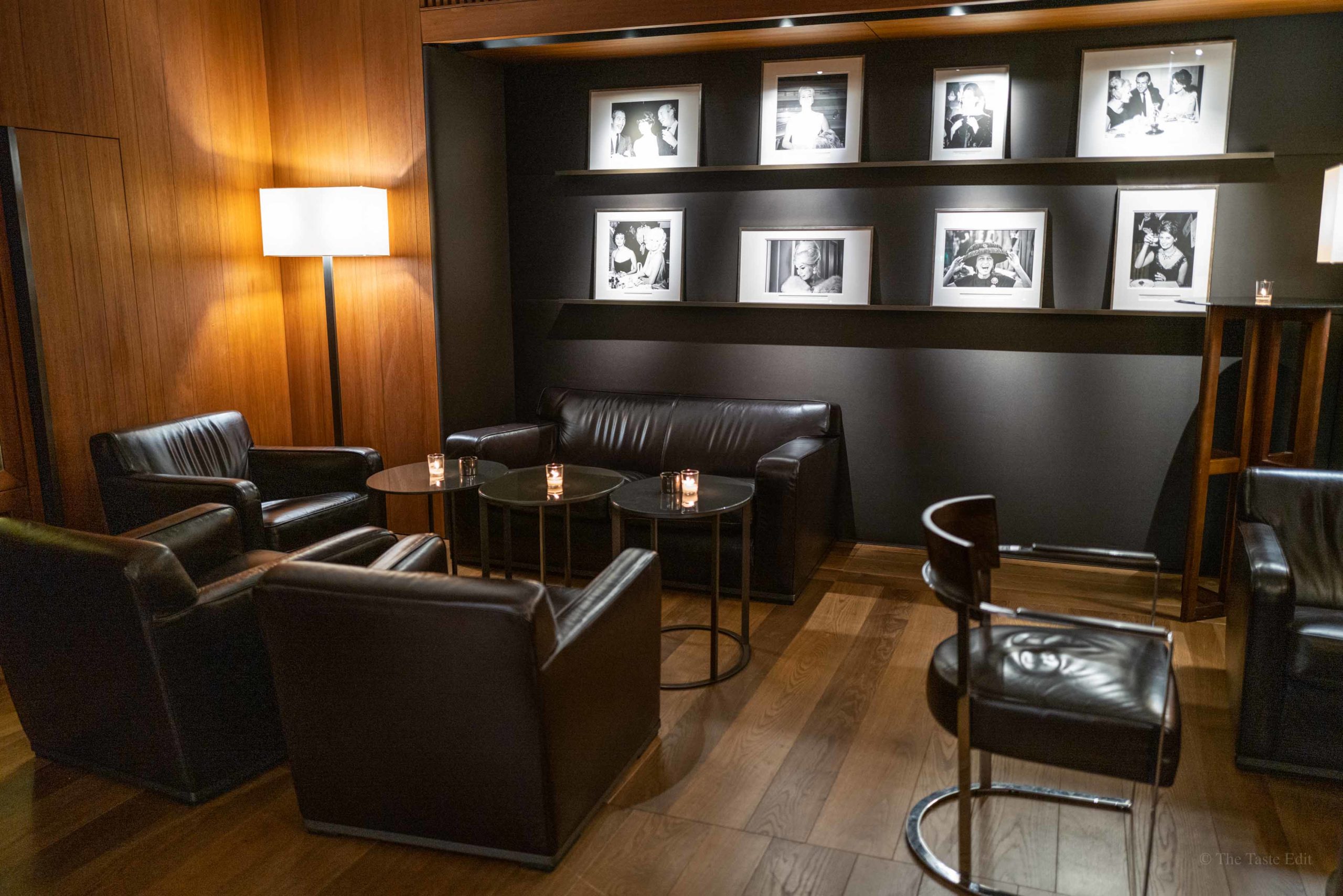 Smoking lounge at the Bulgari Hotel Milano, Luxury hotel in Milan Italy with The Taste Edit