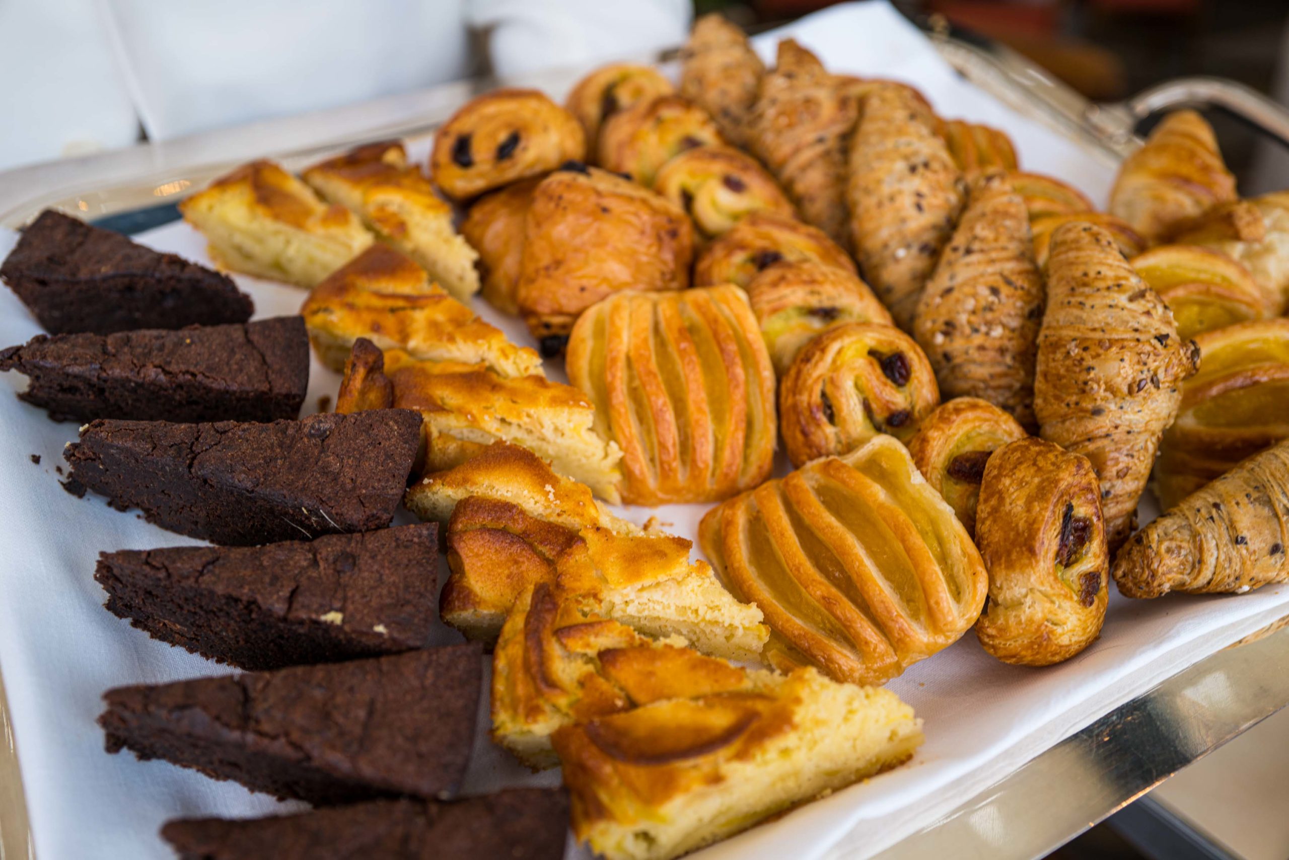 Pastries at Il Giardino Ristorante at the Hotel Eden Rome, The Taste Edit #hotel #rome #italy #restaurant