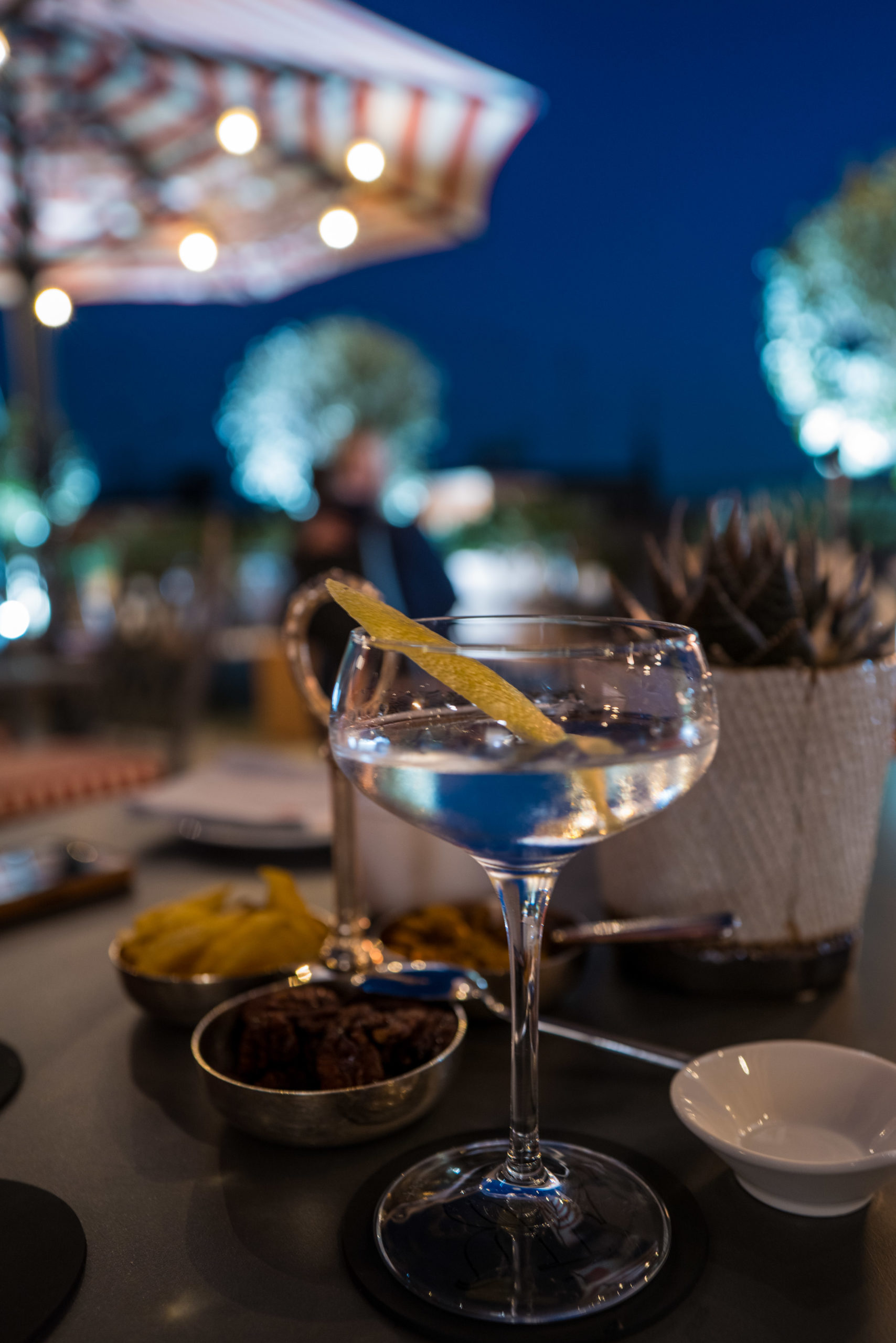 Order a martini on the rooftop of Rocco Forte's Hotel de la Ville Rome - The Taste Edit #rome #hotel #decor #travel #martini