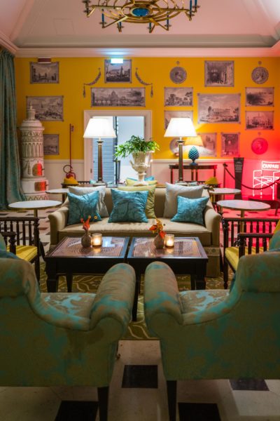 Order a cocktail at Julep Herbal & Vermouth Bar at Rocco Forte's Hotel de la Ville Rome - The Taste Edit #rome #hotel #decor #travel