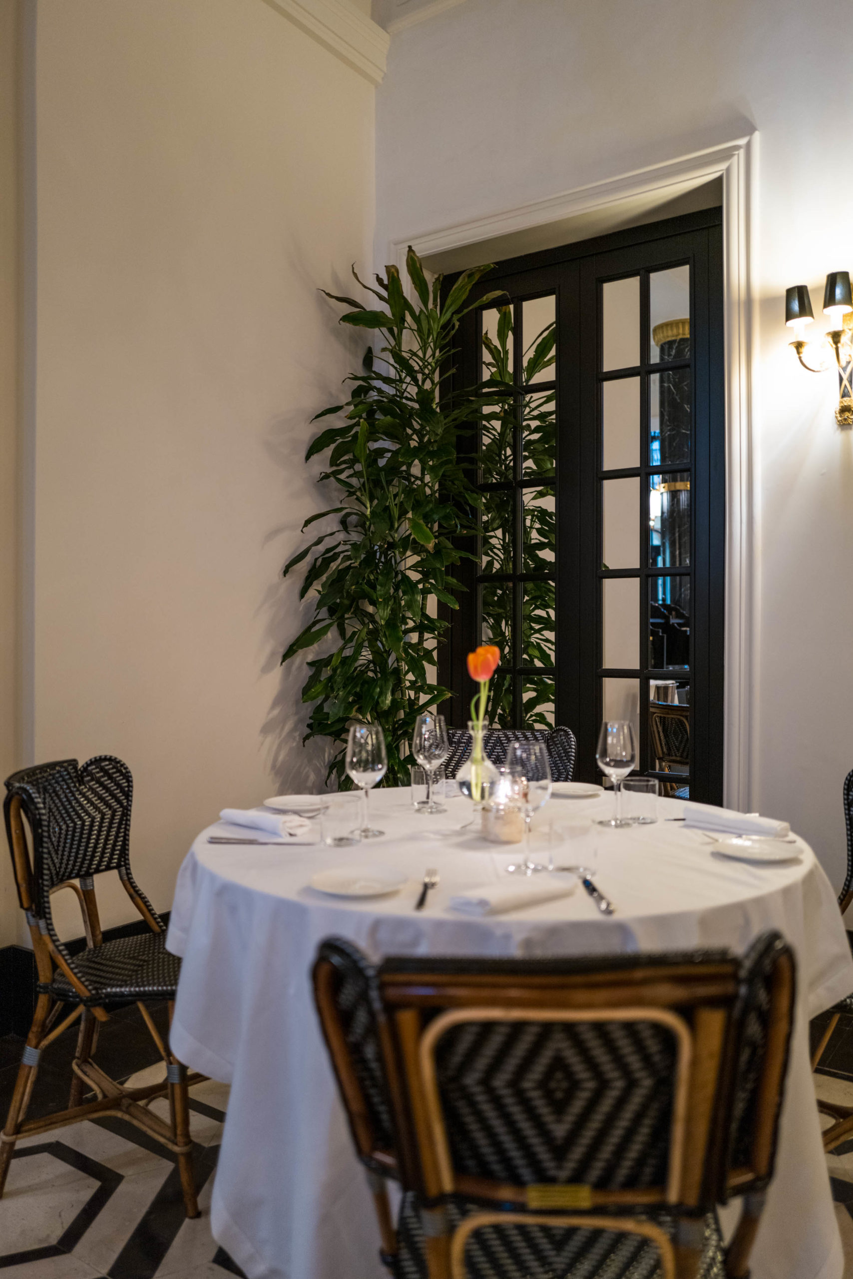 Classics and more on the menu at Mosaic in the Rocco Forte's Hotel de la Ville Rome - The Taste Edit #rome #hotel #decor #travel