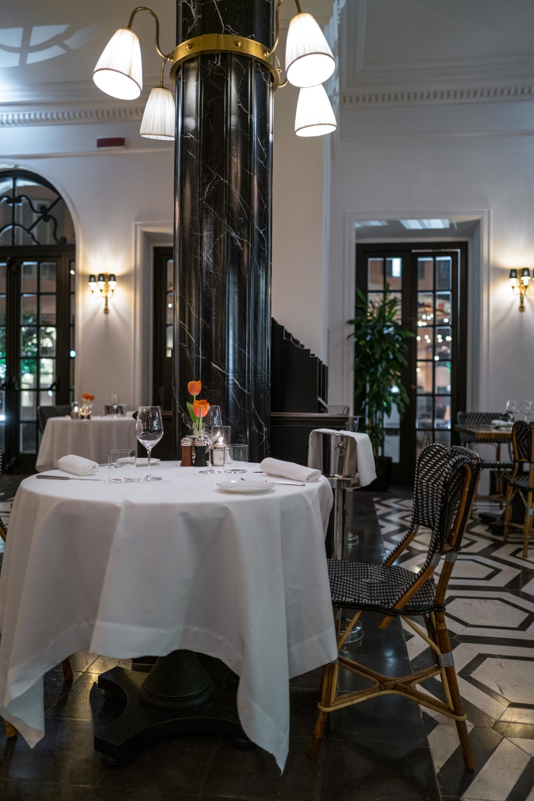 Mosaico offers traditional and innovative dishes at Rocco Forte's Hotel de la Ville Rome - The Taste Edit #rome #hotel #decor #travel