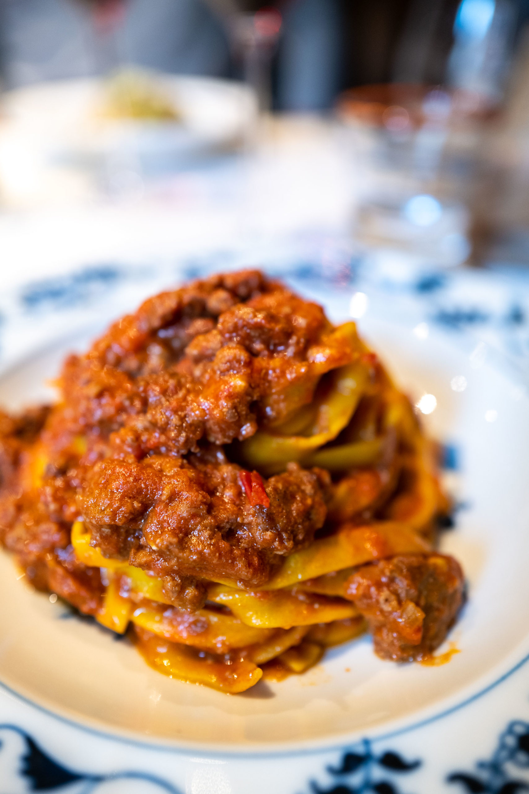 One of the best restaurants in Milan is Rovello 18, located in Brera order their famous bolognese pasta dish - The Taste Edit