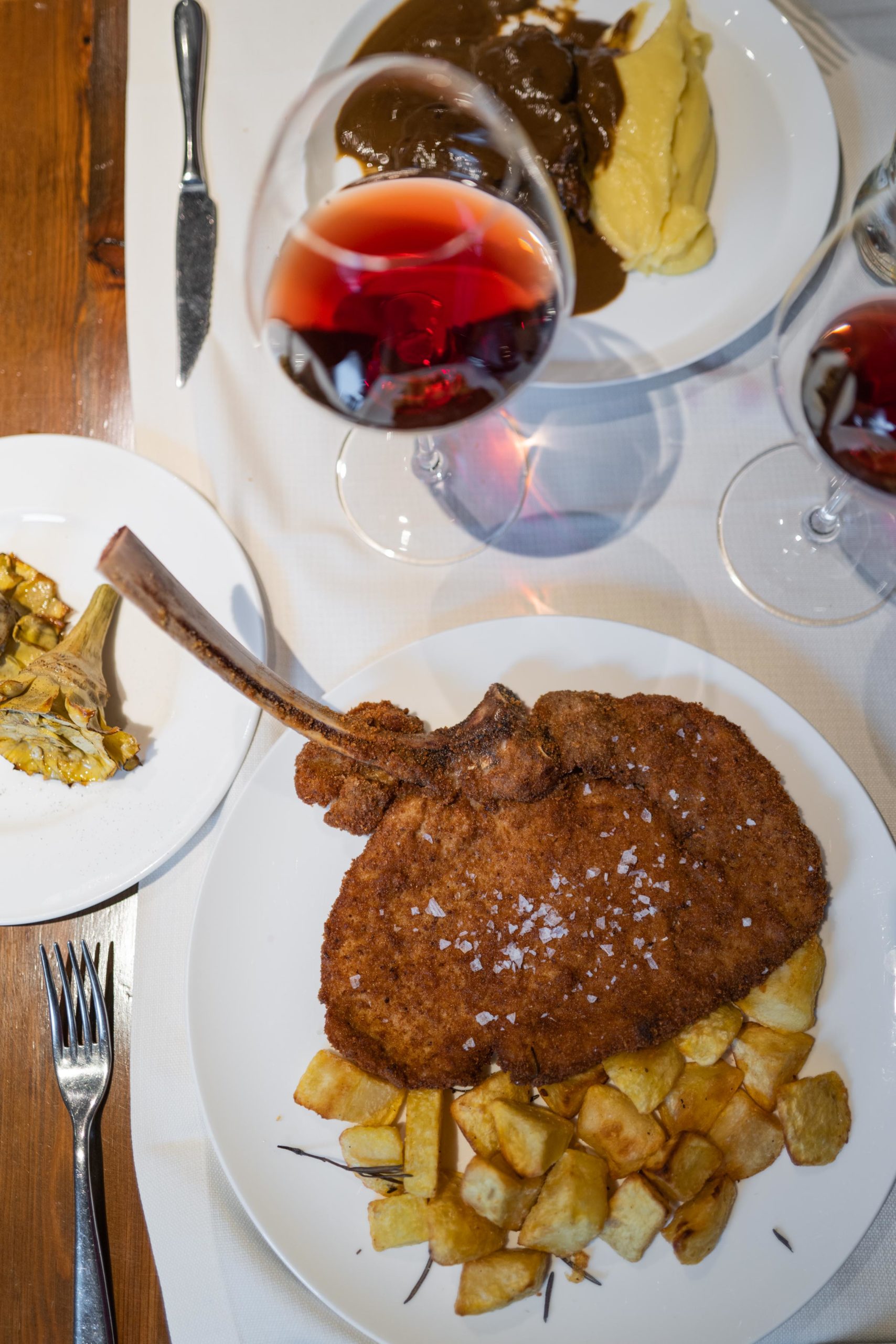 Select from the best wine list in Milan and then order Veal Milanese and pasta Rovello 18, The Taste Edit