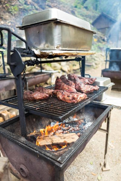 Don't miss this local go to restaurant near Santa Barbara for the famous Cold Spring Tavern Tri tip steak sandwich grilled in house every weekend #santabarbara #restaurant #travel #tritip #sandwich #grill #steak #bbq