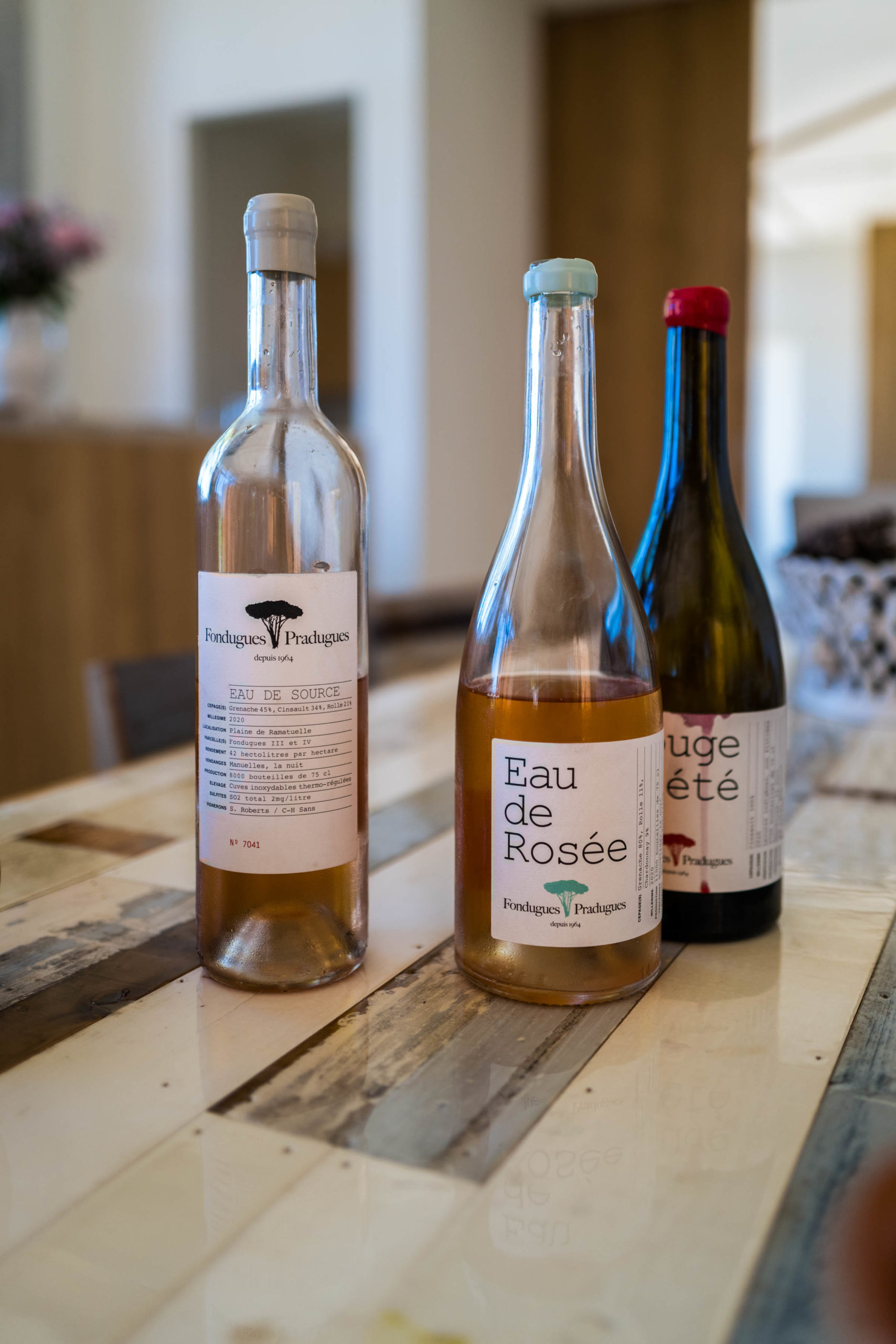 Natural winery in St Tropez France at Fondugues Pradugues
