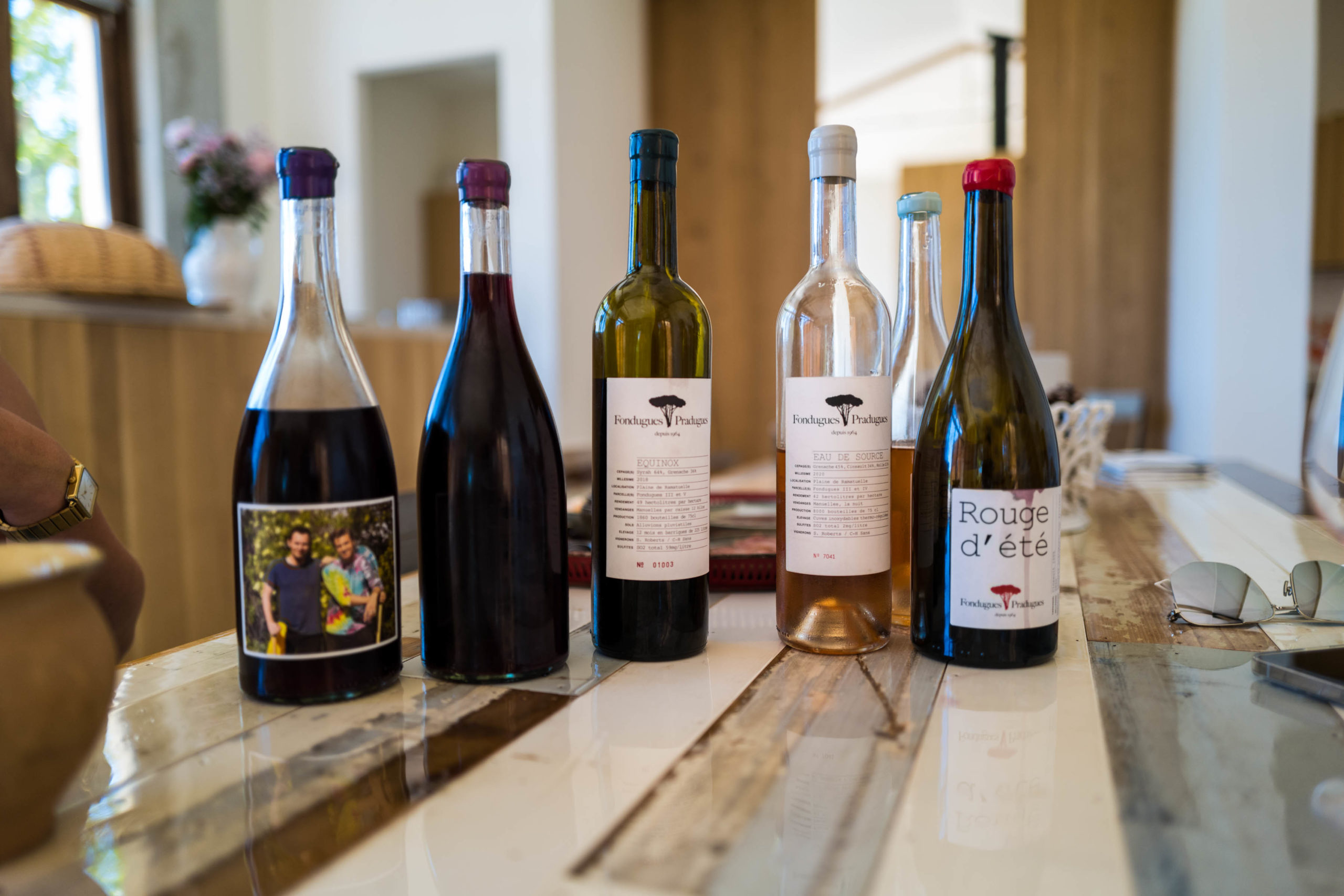 Natural winery in St Tropez France at Fondugues Pradugues