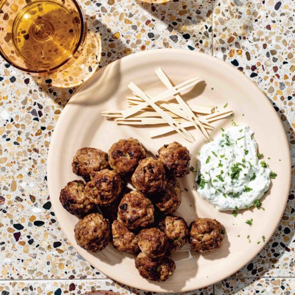Make Lamb Meatballs with this recipe from Wine Style from Kate Leahy for party appetizers or your holiday like Christmas or Thanksgiving
