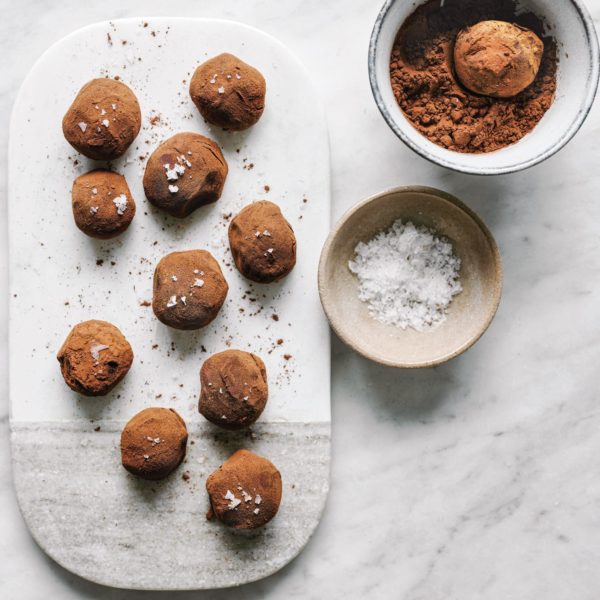 Almond Milk and Sea Salt Truffle recipe from The Italian Bakery: Step-by-Recipes with the Silver Spoon