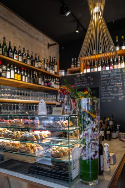 Vino Vero natural wine bar where you'll find some of the best cichetti