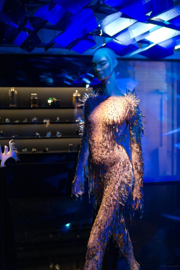 Thierry Mugler Couturissime Visit the Thierry Mugler Courturissime Paris exposition at the Musée des Arts Décoratifs a fashion icon where you can expereince his costumes, haute couture, fragrance and more