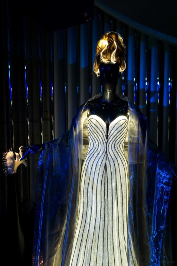 Thierry Mugler Couturissime Visit the Thierry Mugler Courturissime Paris exposition at the Musée des Arts Décoratifs a fashion icon where you can expereince his costumes, haute couture, fragrance and more