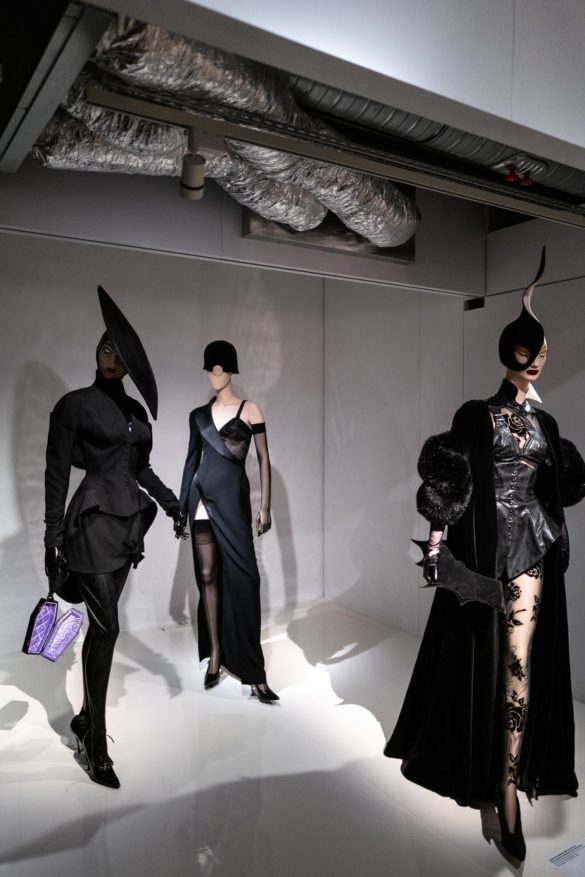 Thierry Mugler Couturissime Visit the Thierry Mugler Courturissime Paris exposition at the Musée des Arts Décoratifs a fashion icon where you can expereince his costumes, haute couture, fragrance and more