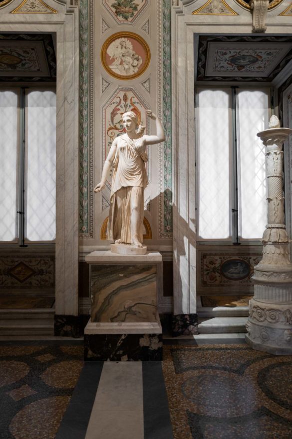 Statues in Villa Borghese Museum in Rome Tour Bernini statues at the Galleria Borghese in Rome without tourists, The Taste Edit #rome #borghese #italy #travel #museum