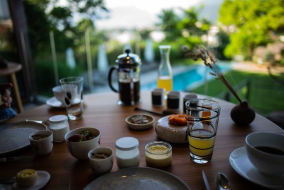 Breakfast at Chef Laurent Petit’s Clos de Sens hotel and three Michelin star restaurant is minutes from Geneva, in Annecy, the "Venice of France"
