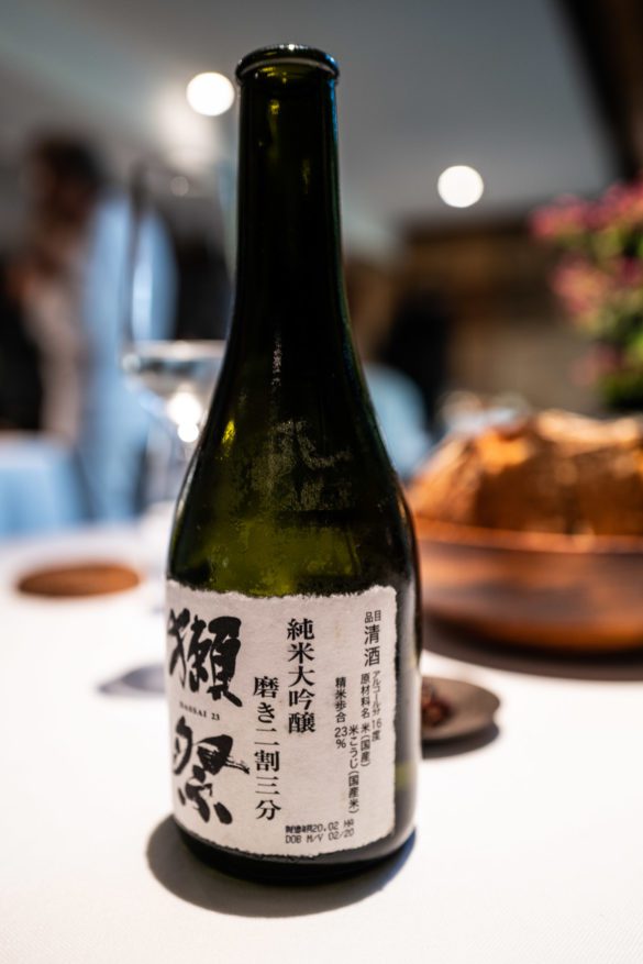 Sake at Chef Laurent Petit’s Clos de Sens hotel and three Michelin star restaurant is minutes from Geneva, in Annecy, the "Venice of France"