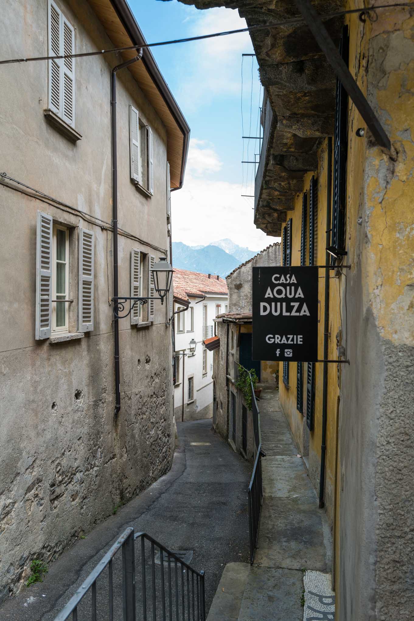 Lake Como Brewery: Casa Aqua Dulza restaurant near GHT