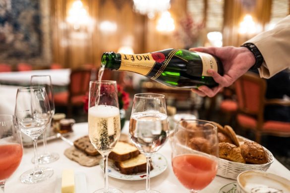 Le Bristol in Paris hotel breakfast