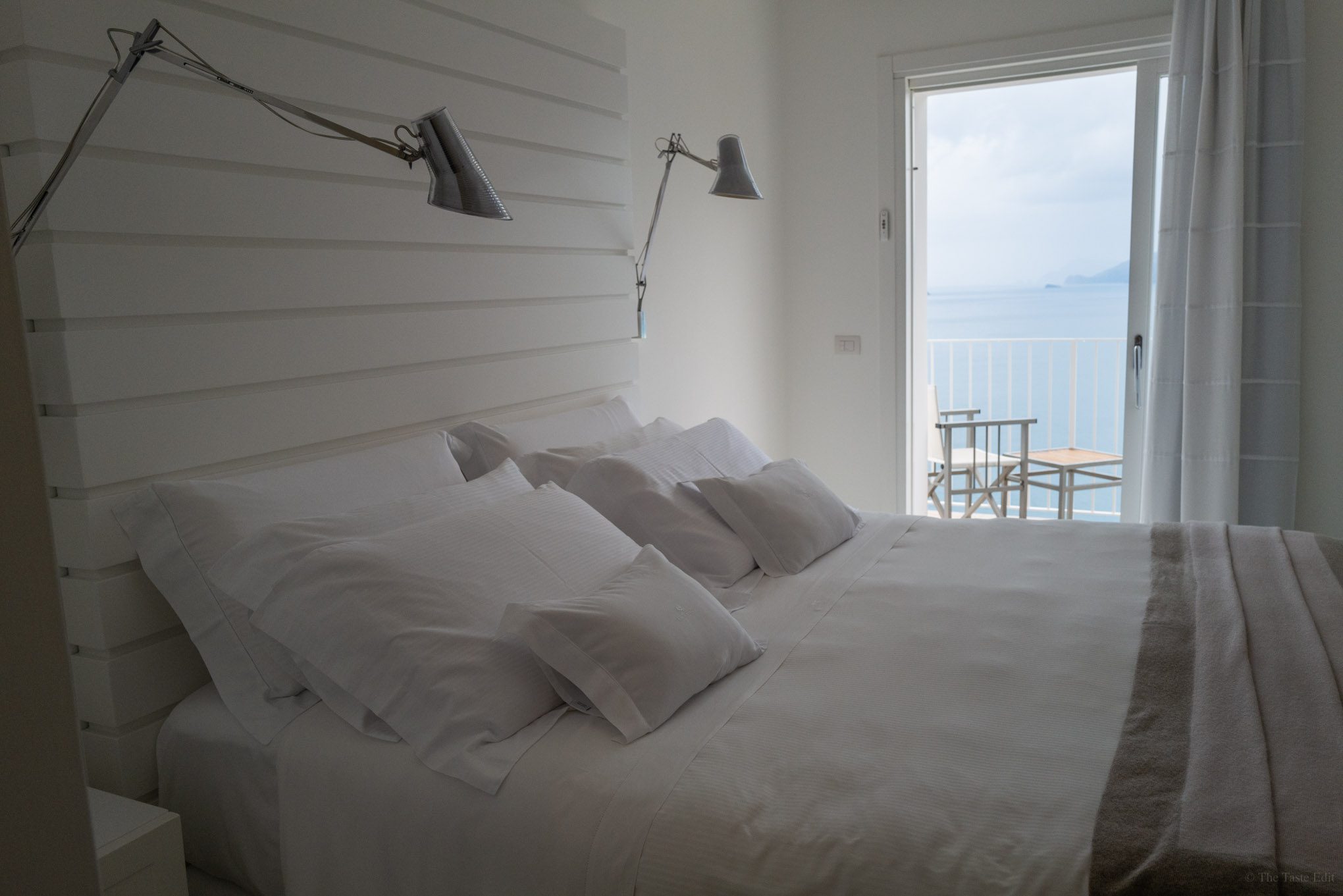 Rooms at Casa Angelina hotel in the Amalfi Coast