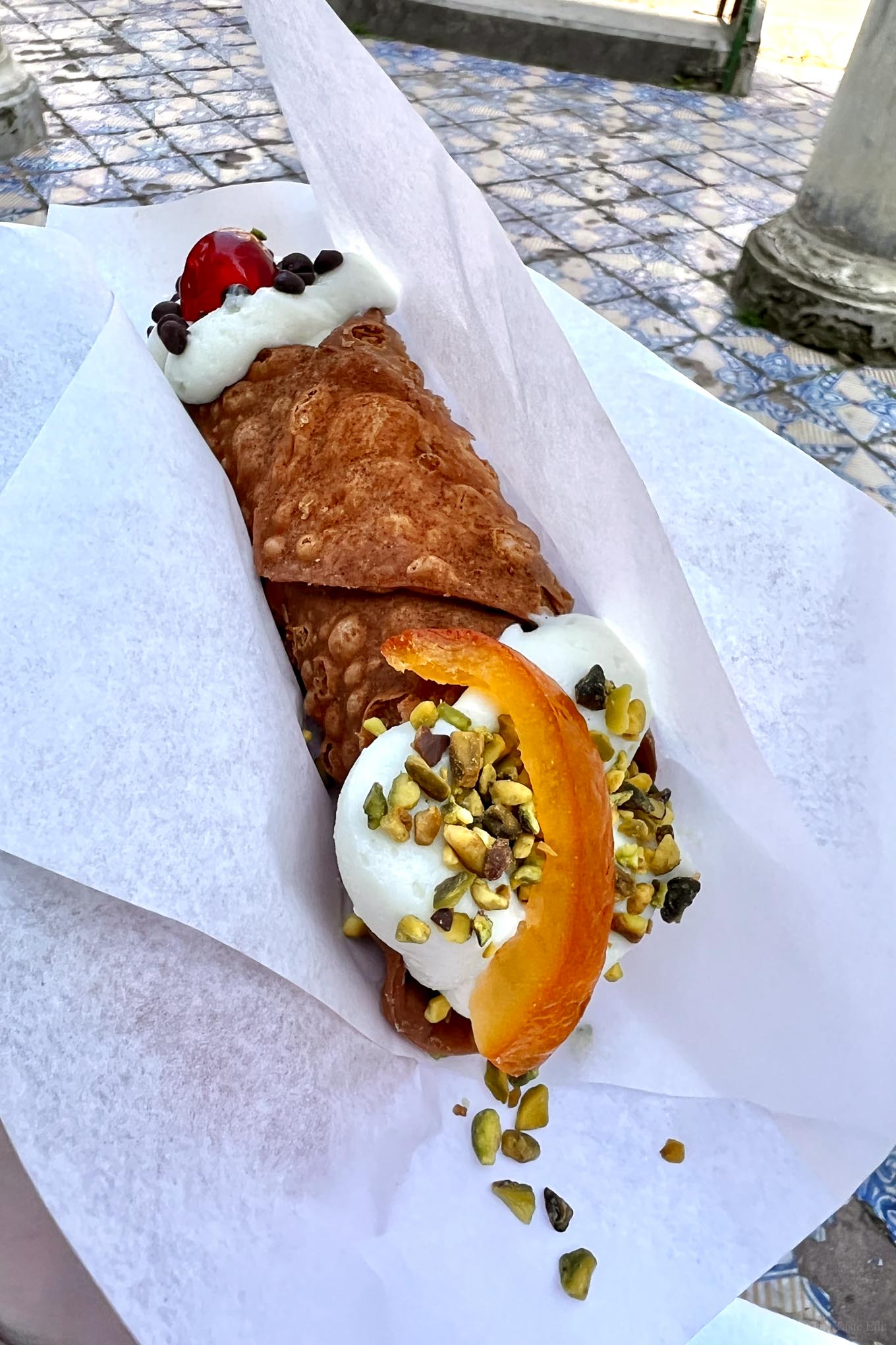 Cannoli from I Segreti del Chiostro in Palermo