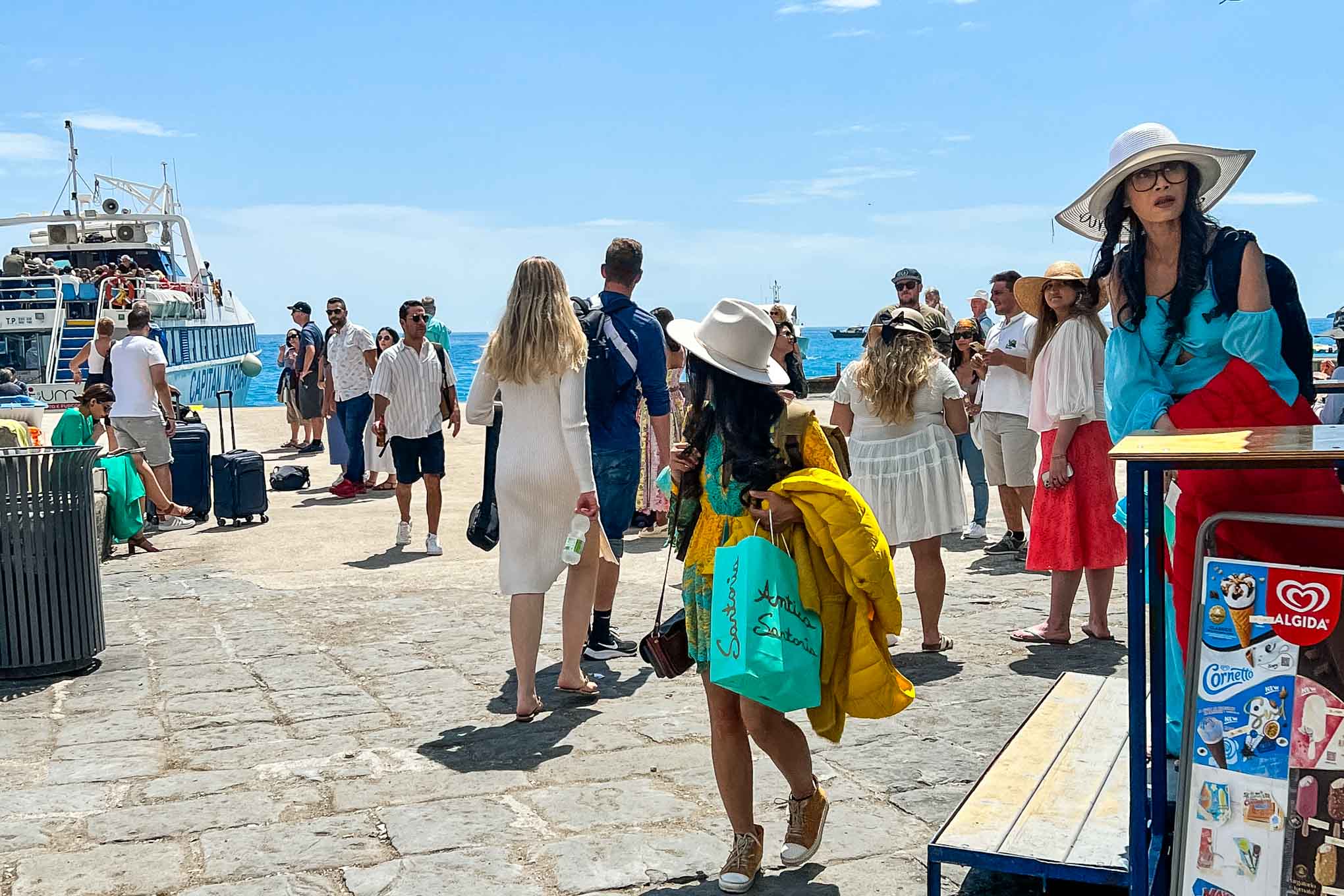 How to skip the crowds - What it's really like to take the ferry from Positano on the Amalfi Coast by The Taste Edit