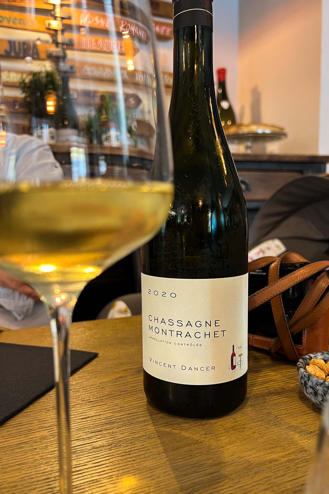 cave et cuisine in burgundy restaurant Vincent dancer wine