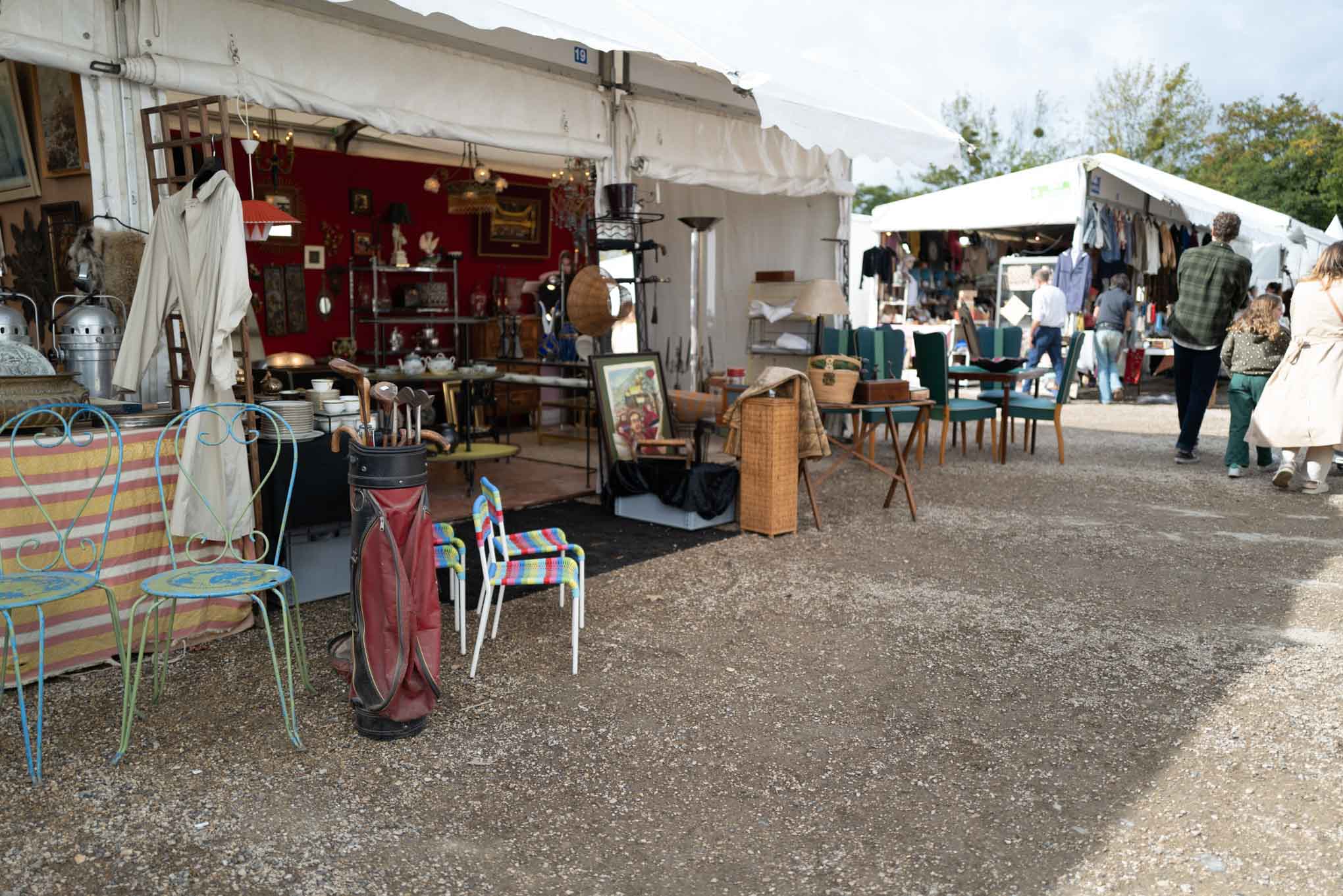 Chatou antique festival near paris