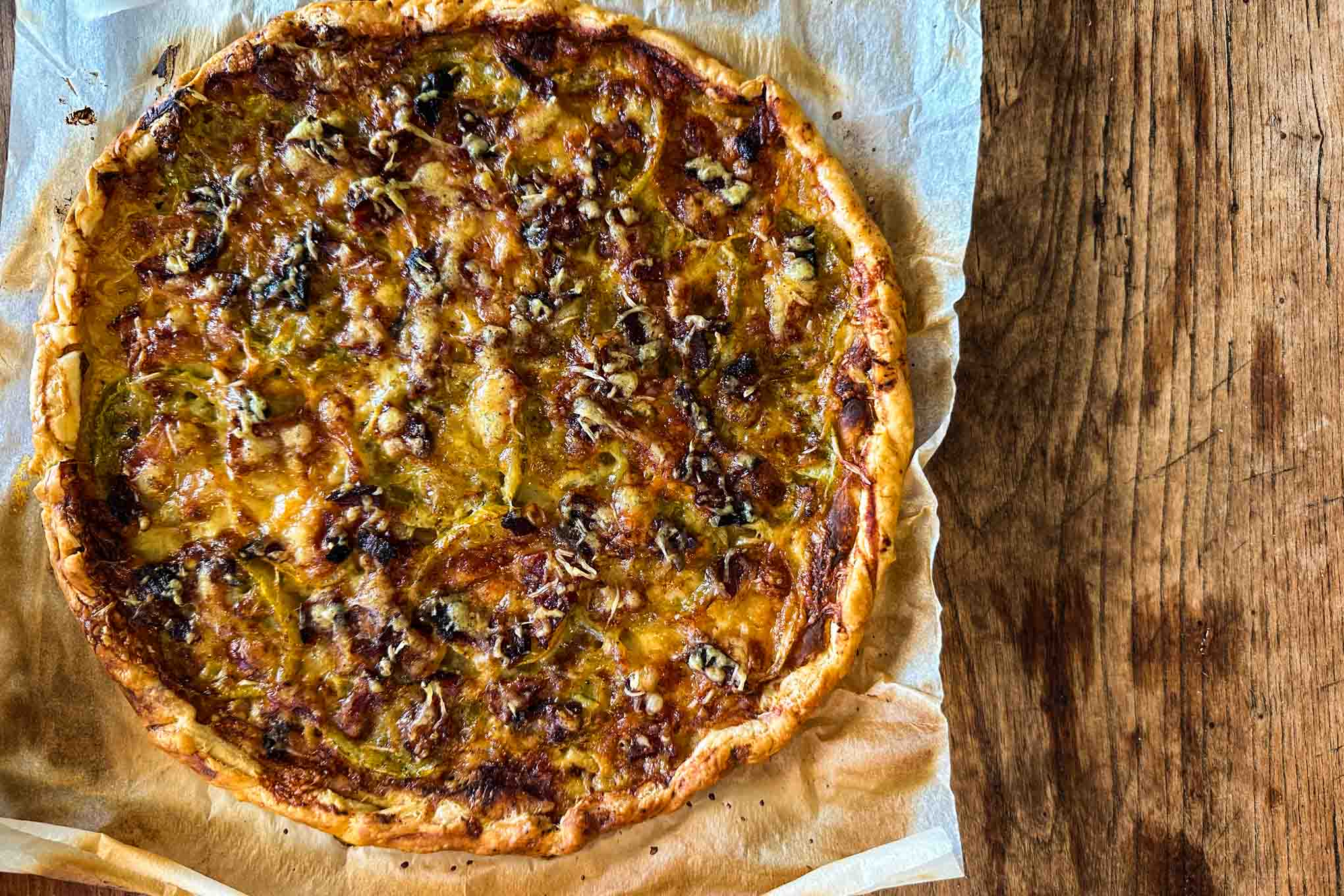 Beetroot and Shallot Tarte Tatin - The Taste Edit