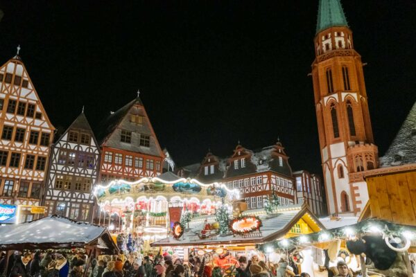 the Frankfurt Germany Christmas Market