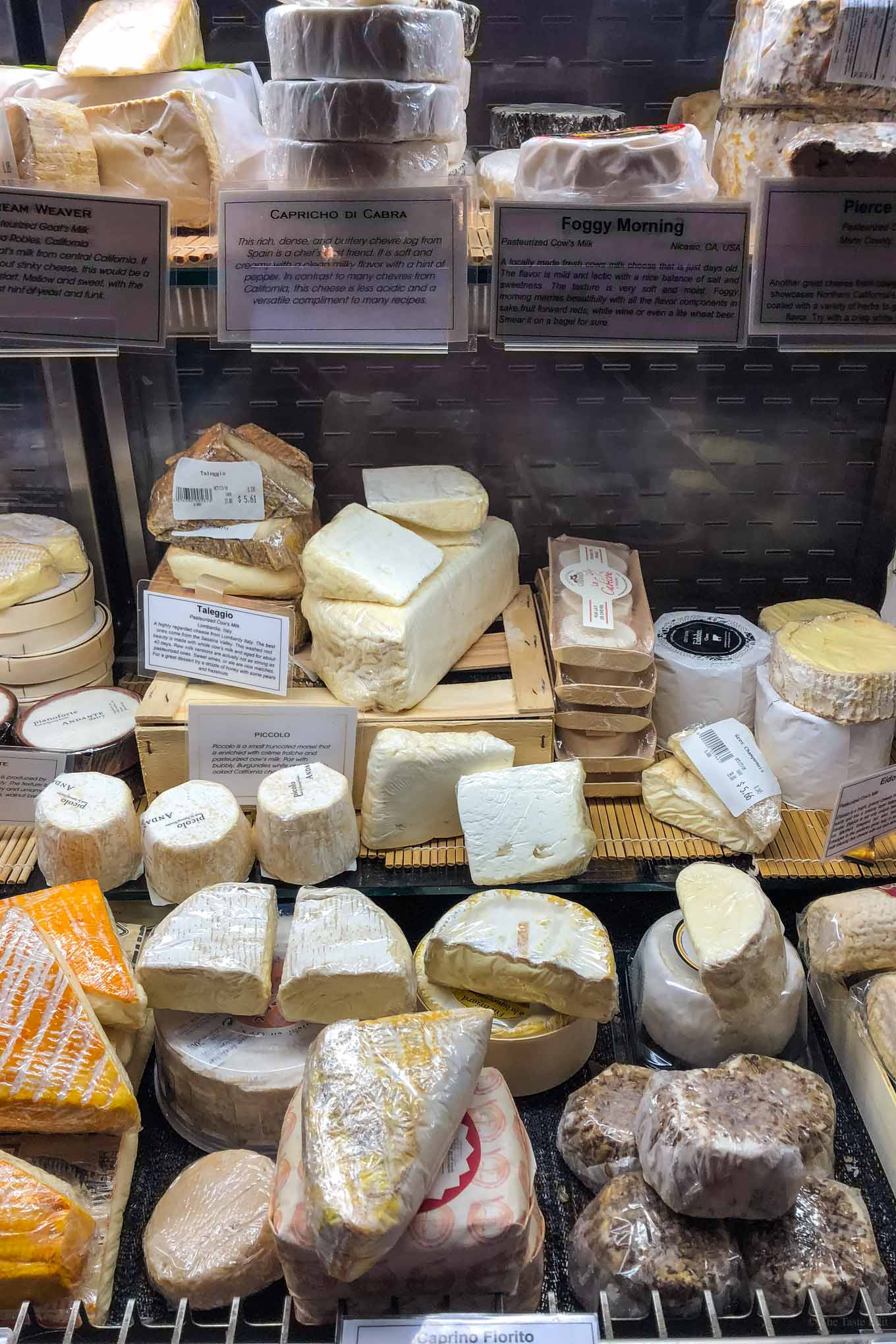 Rainbow Grocery Store in San Francisco Cheese Counter