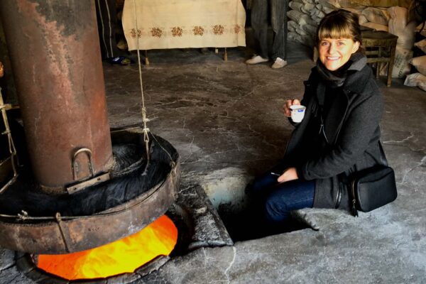 Cookbook author Kate Leahy in Armenia
