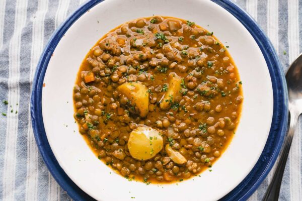 Minestra di Lenticchie: Sicilian Lentil Soup